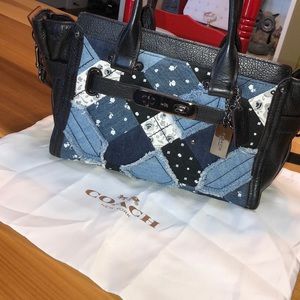 NWOT coach bag + dust bag. Limited edition bag.